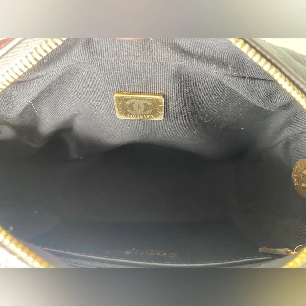 Chanel Métiers d’Art CC Jewel Mini Camera Bag – Rothenium (Grey) Color Lambskin - Picture 14 of 16